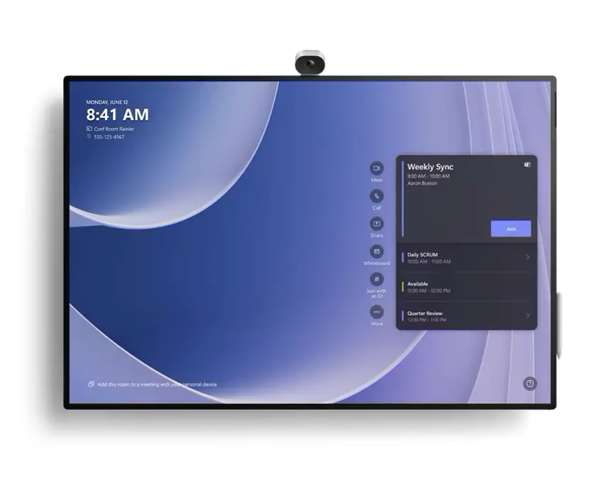 Ecran interactif certifié Microsoft