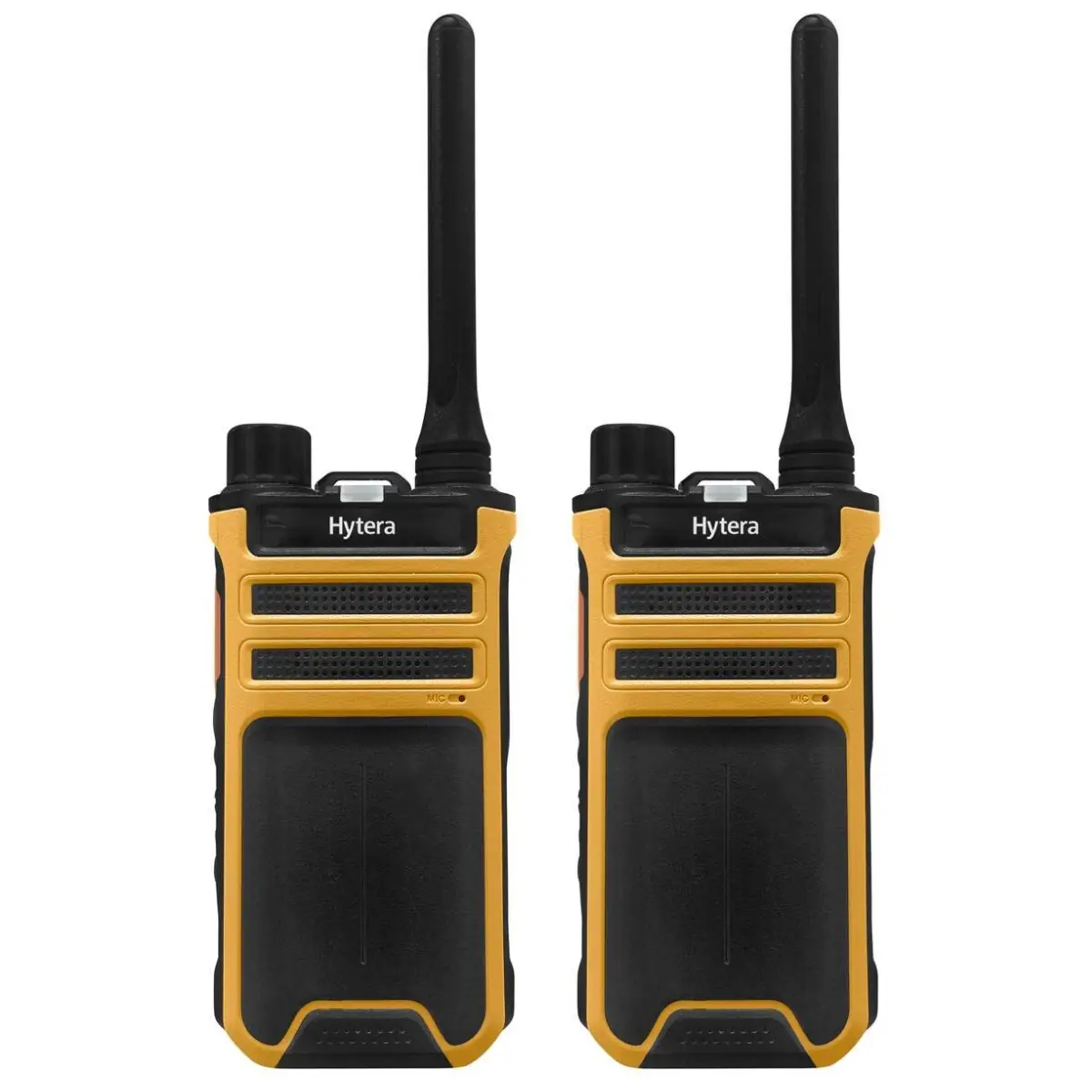 Pack de 2 Hytera AP525LF | Radios terrestres pros - Jaune visibilité sécurité 