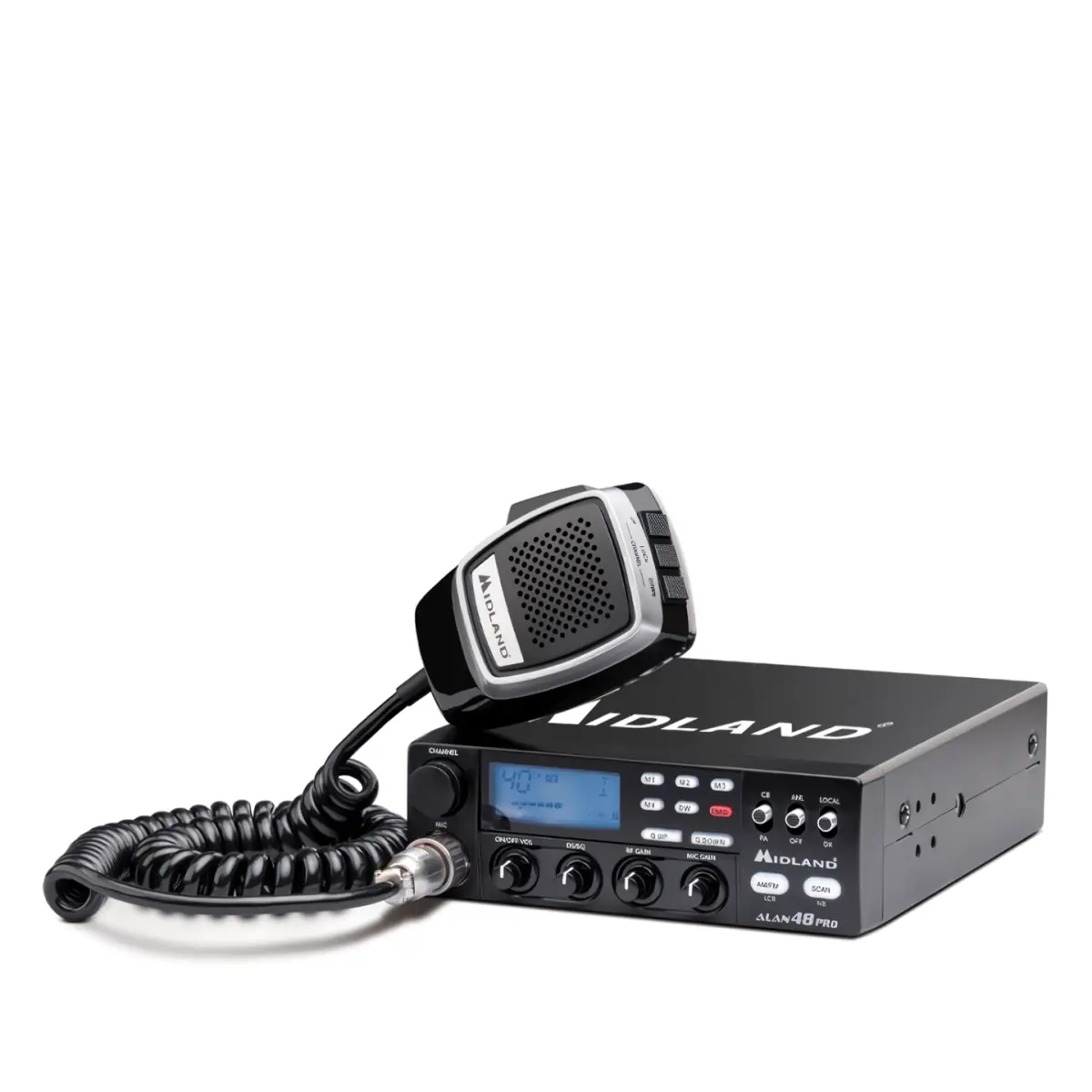 Midland Alan 48 Pro - Radio CB Mobile - C422.16 - Pour véhicule