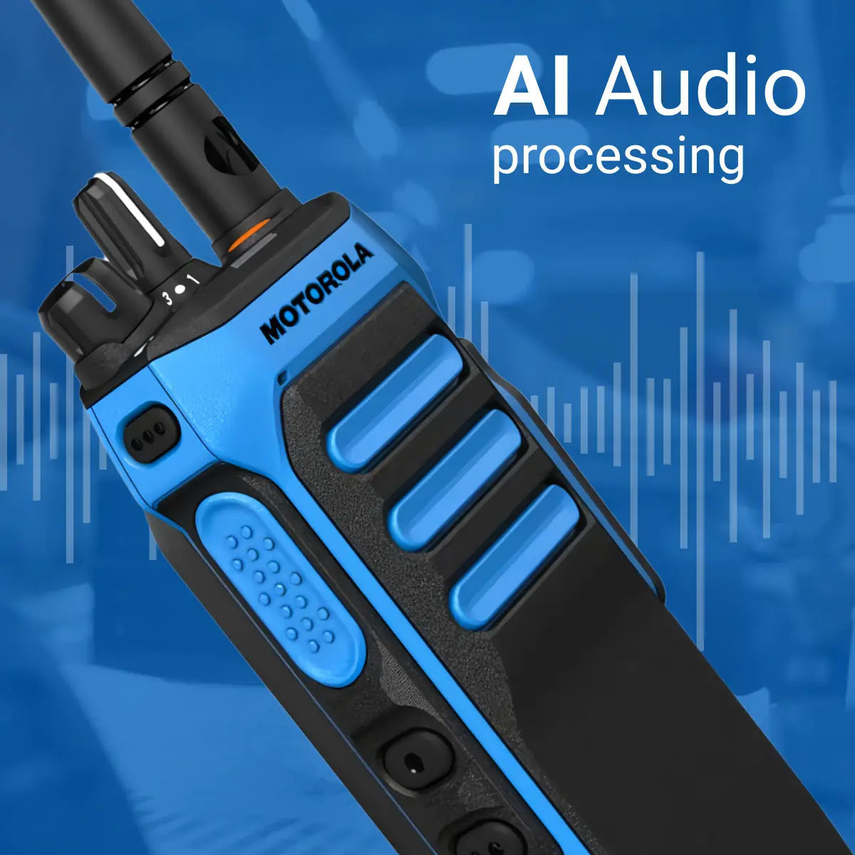 Motorola R7Ex - Traitement audio avancé - Echange clair