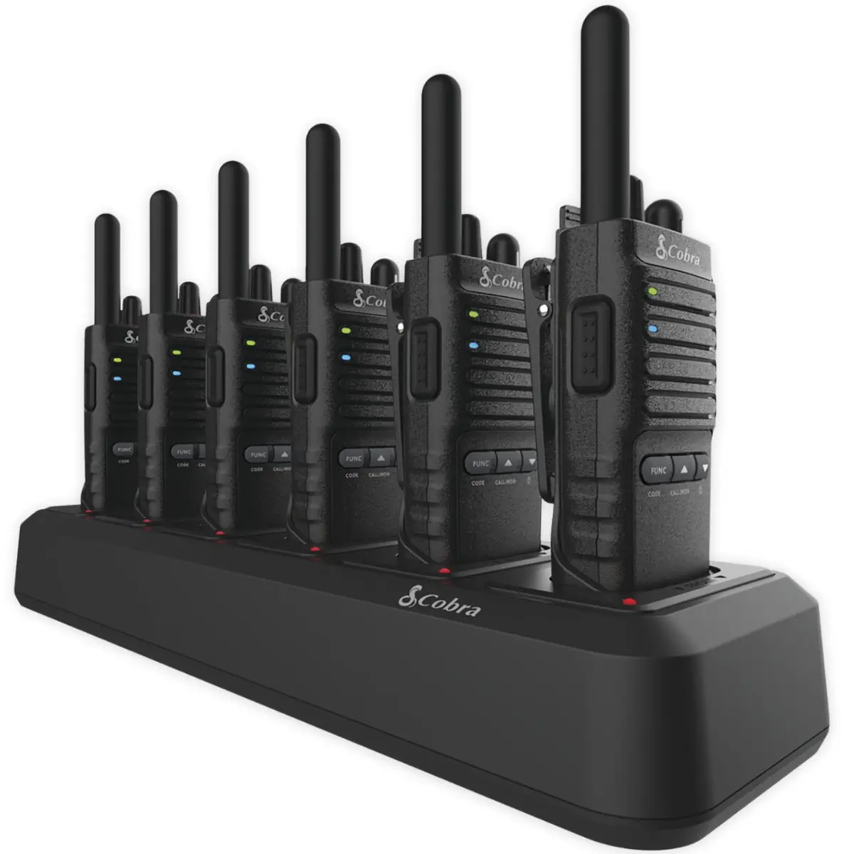 Kit professionnel 6 radios PMR446, Cobra PX650