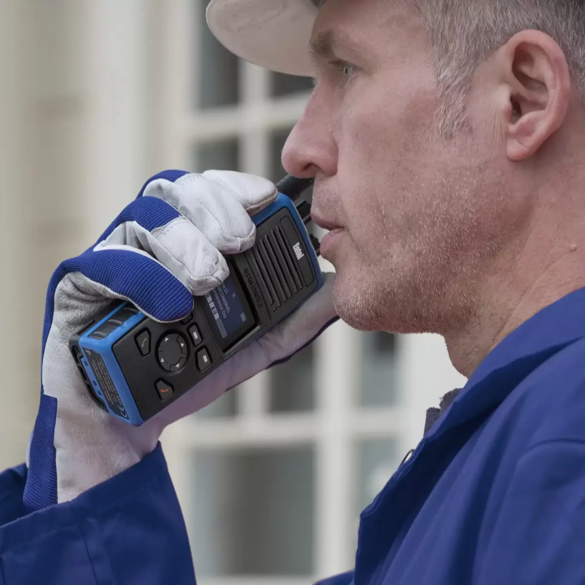 Entel DT953 Radio portative ATEX pour environnements bruyants et humides