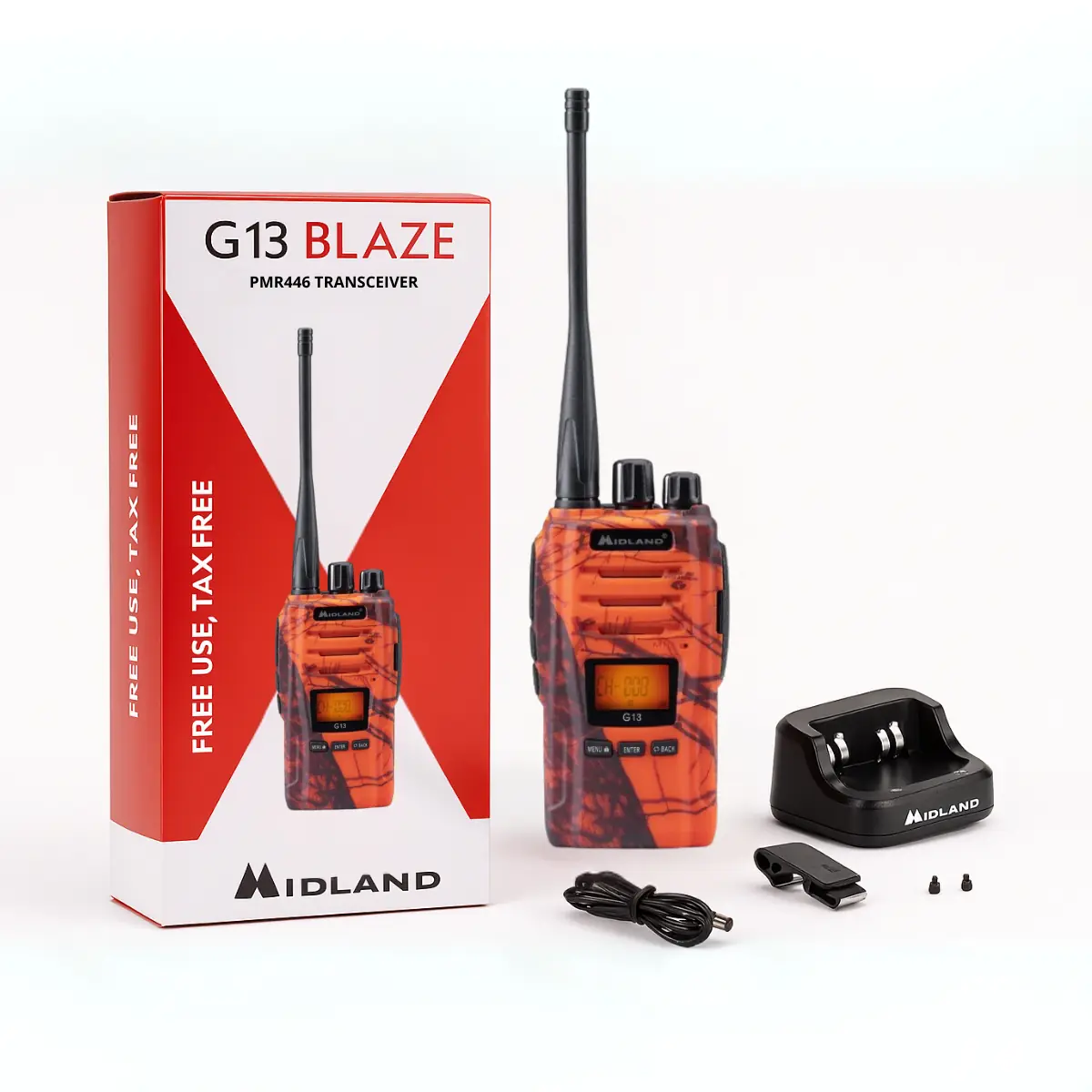 Midland G13 Blaze - Pack G13 pour la chasse