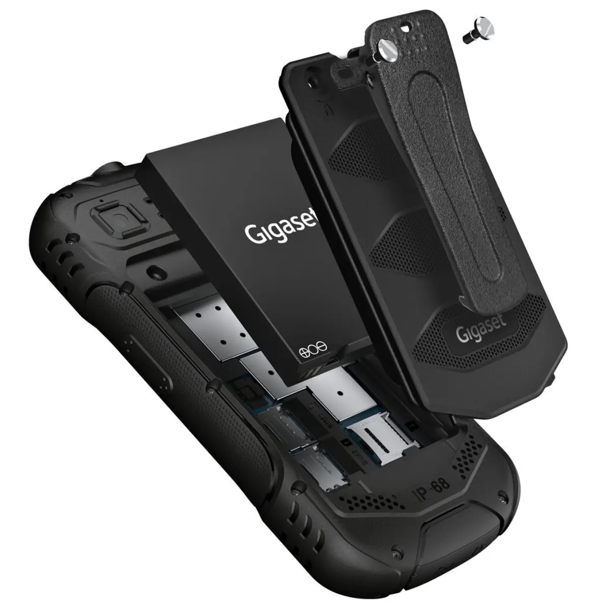 Gigaset GLX8 PMR446 Talkie walkie sans licence pour chantier