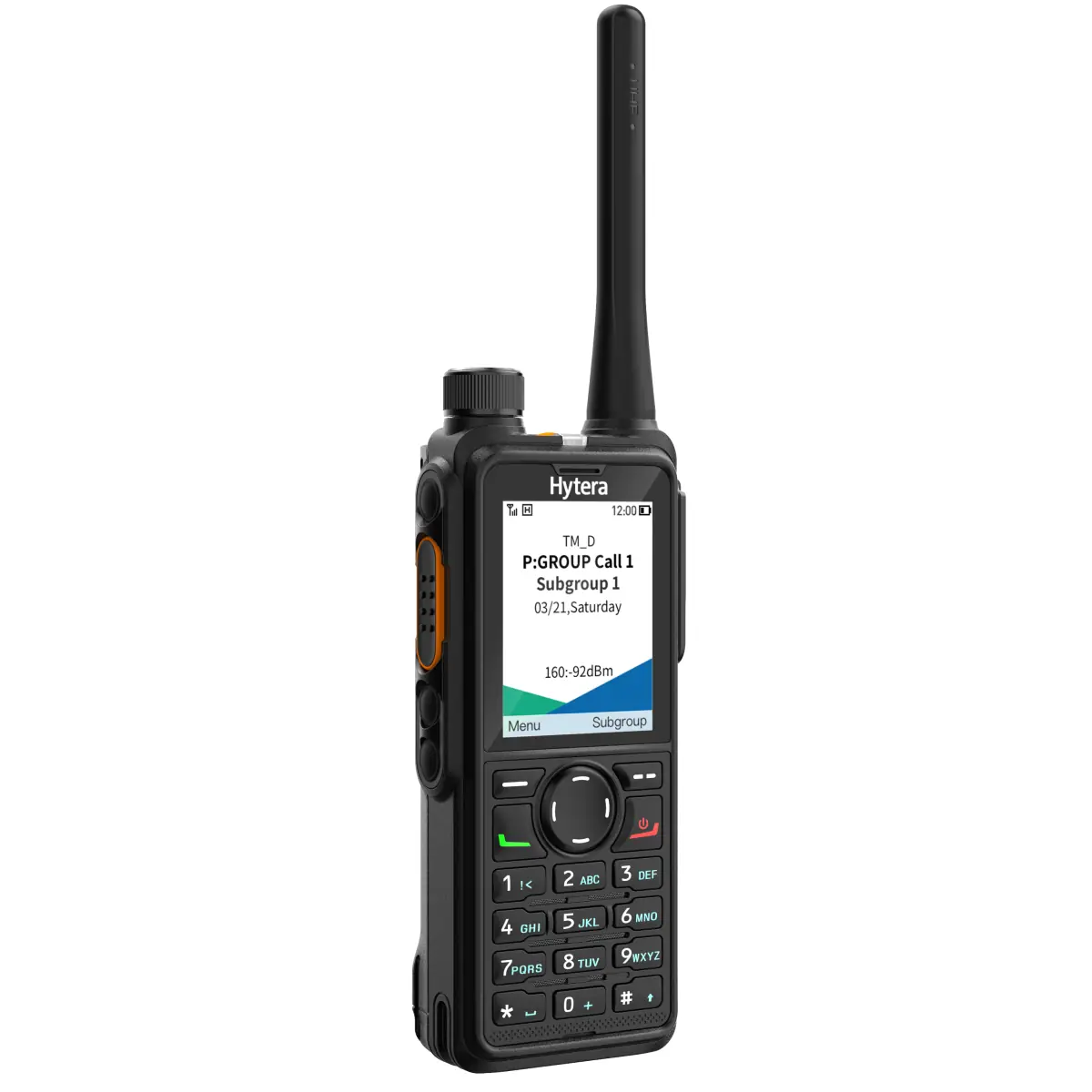 Hytera HP785 - Talkie walkie avec licence - fréquences UHF - avec écran et clavier
