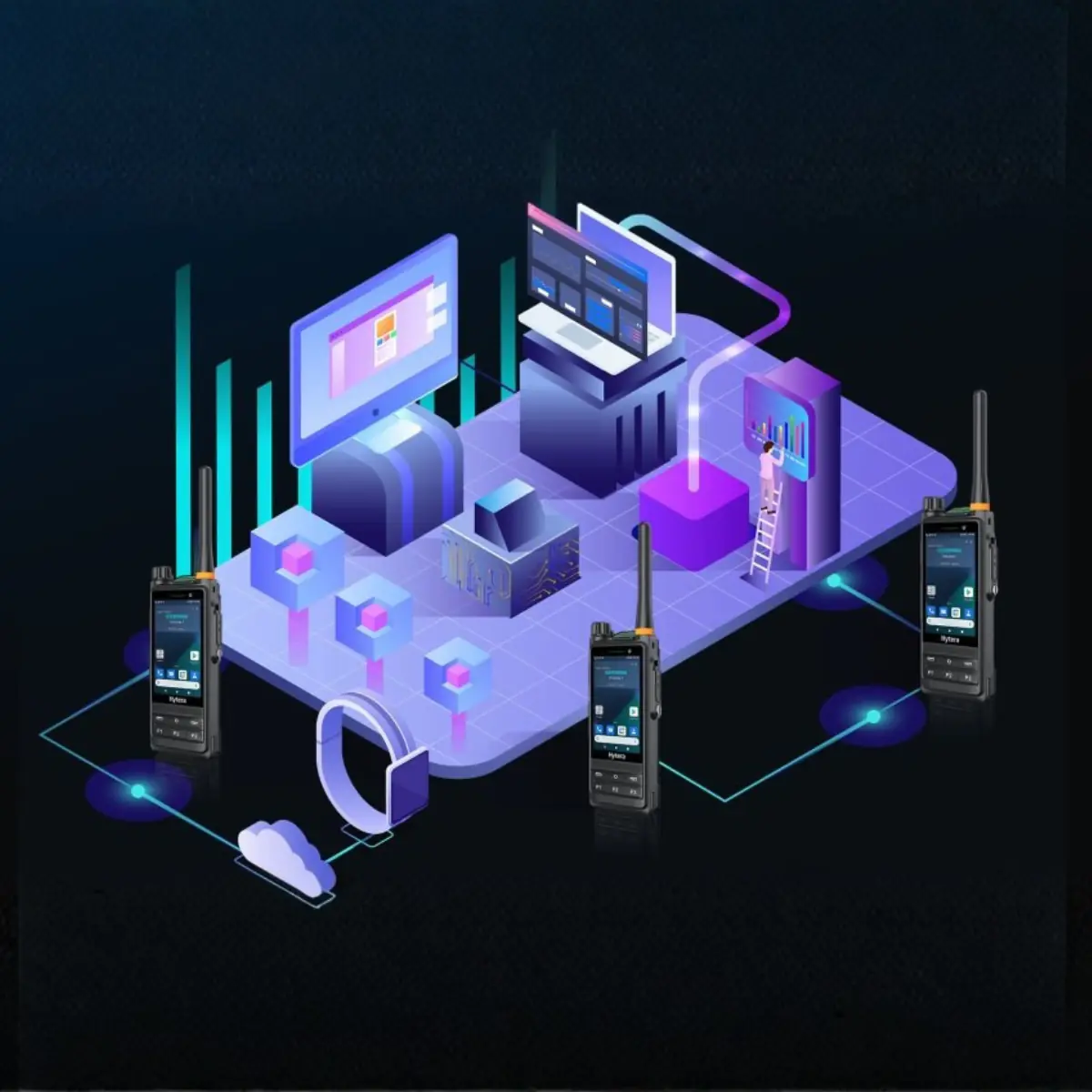 Gestion de parc Hytera PDC690