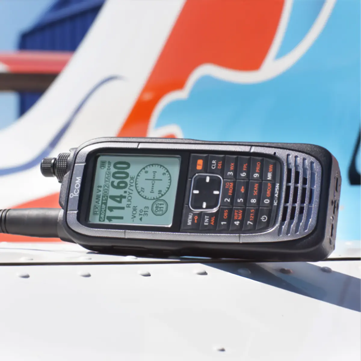 IC-A25NE Portatif VHF le plus avancé du marché avec bluetooth et GPS