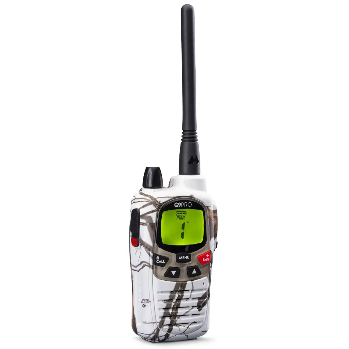 Midland G9 Pro White Storm + 1 Oreillette Confort - talkie walkie Chasse - C1385.08