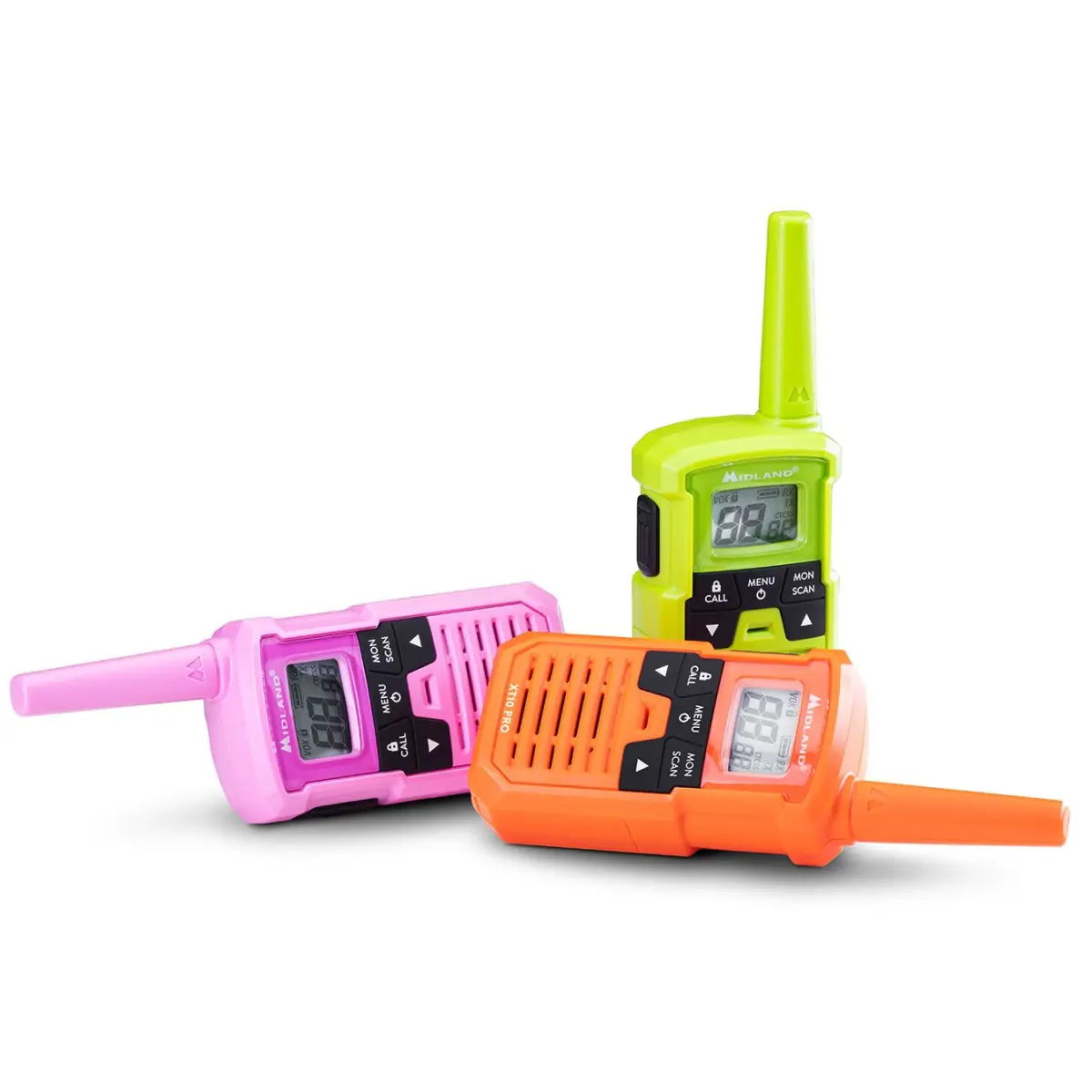 Midland XT10 Pro Multicolor - Talkie walkie sans licence - C1459.02