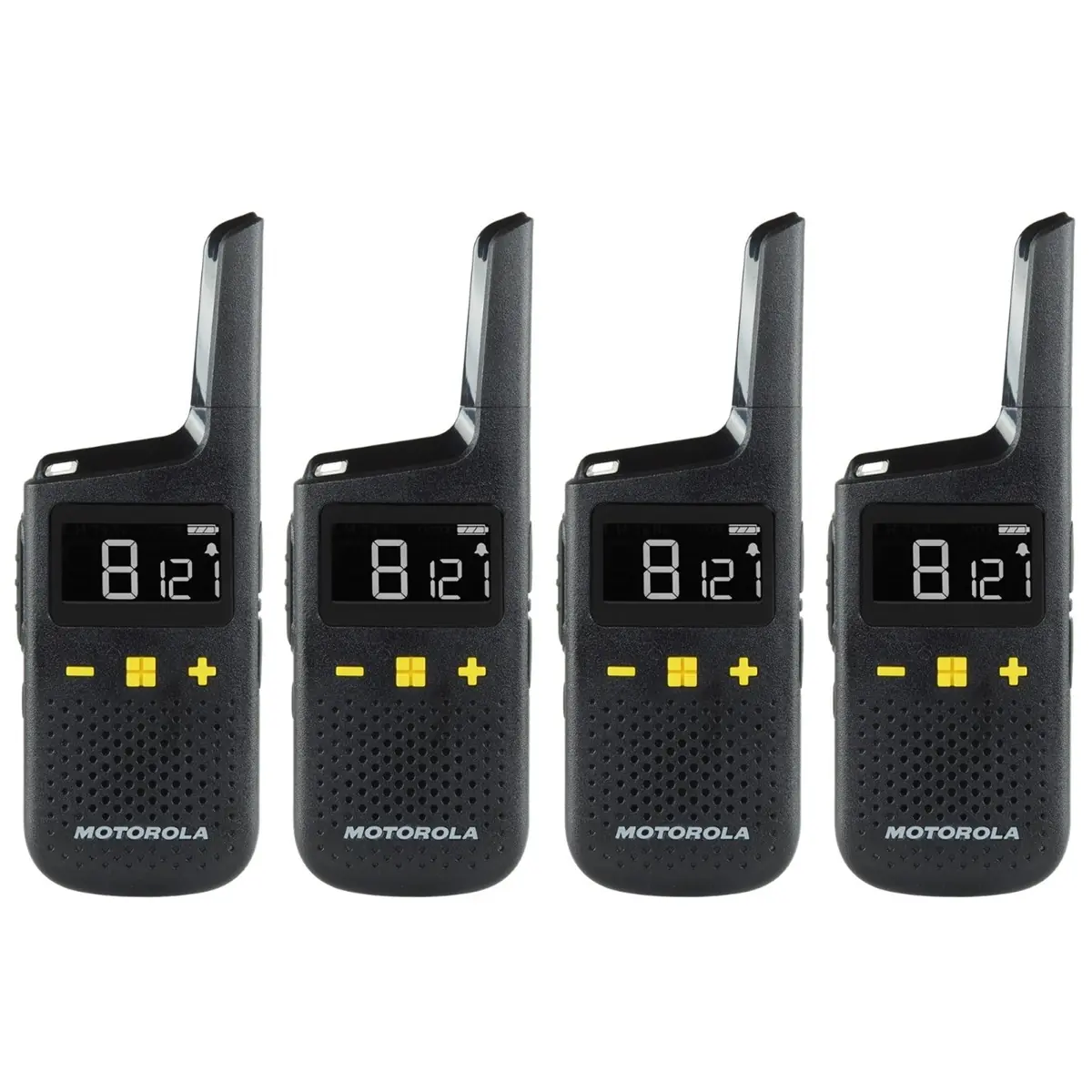Pack de 4 Motorola XT185 + Oreillettes - Talkies-walkies sans licence -D3P01611BDLMAW 