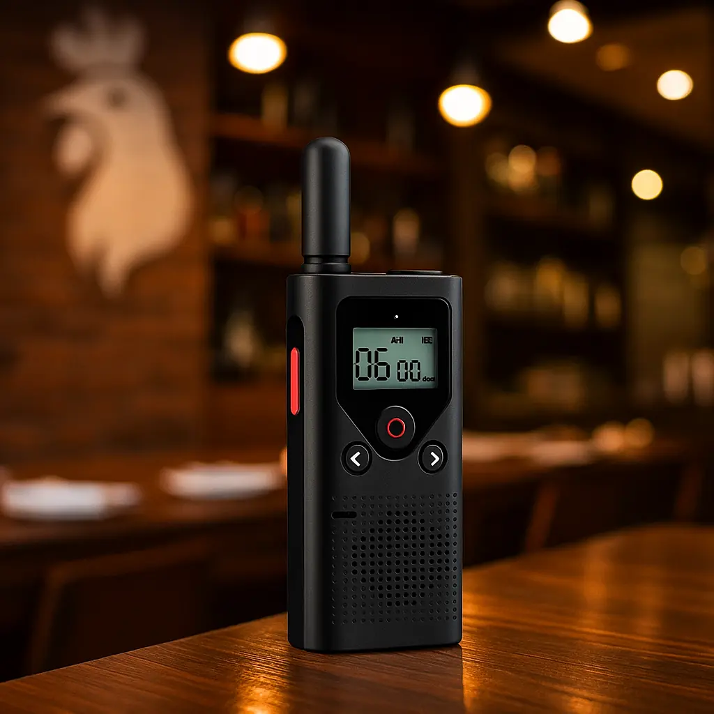 Talkie walkie pour serveur, équipier Starft S446 Pro