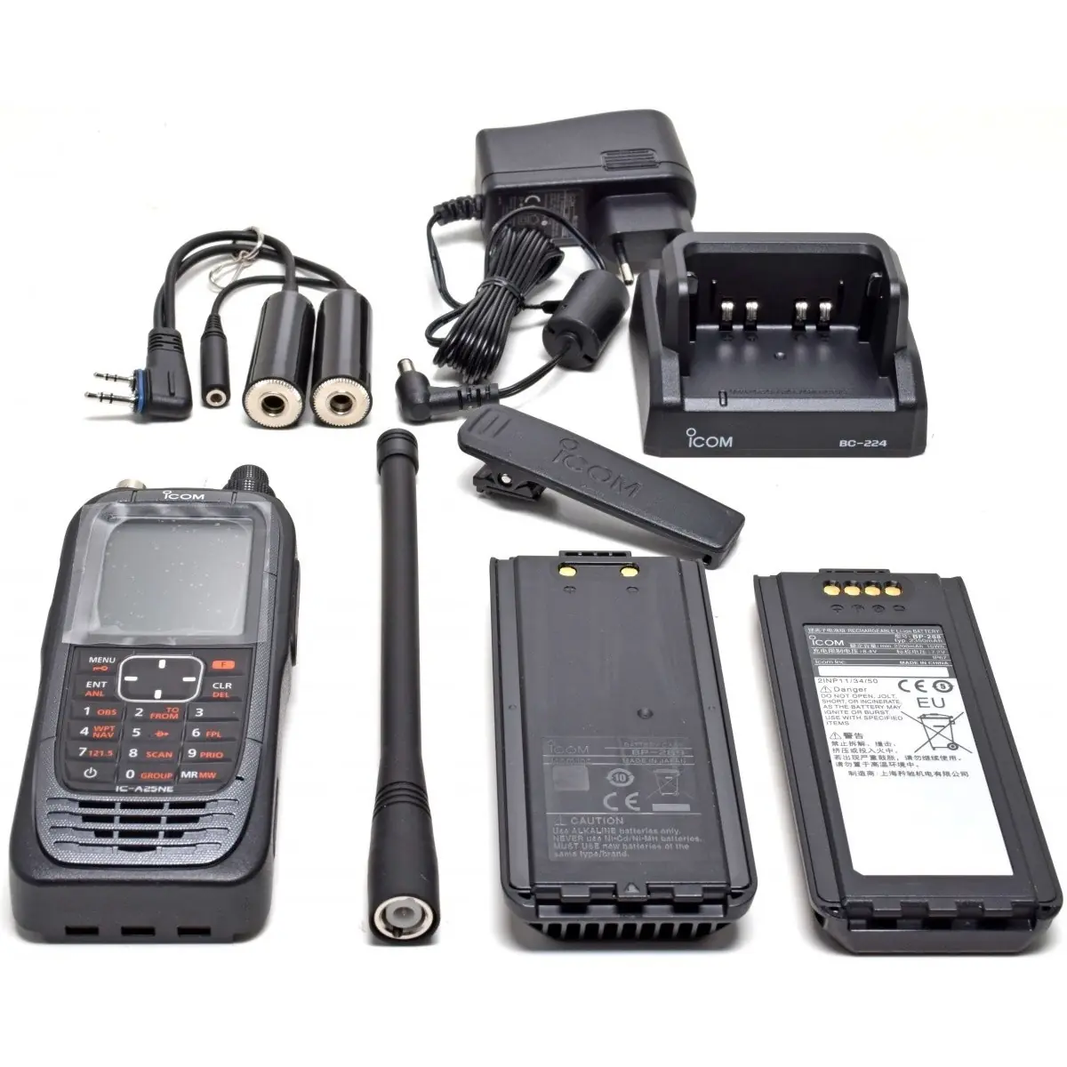 IC-A25 NE contenu de la boîte