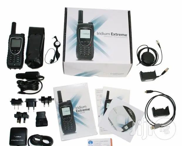 Packaging what in the box IRIDIUM 9575