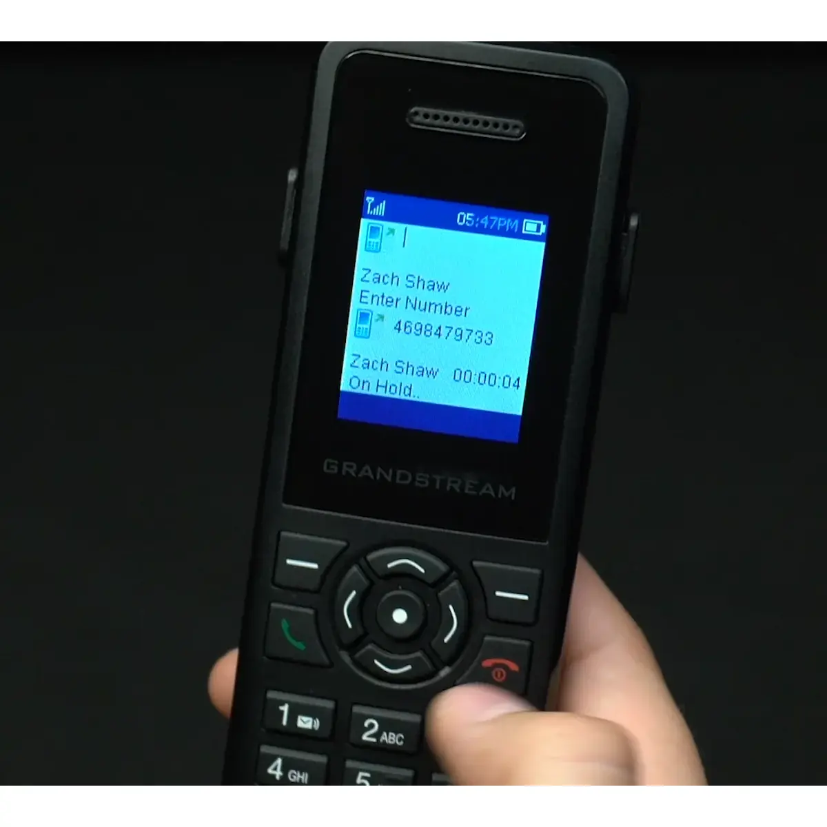 Grandstream DP720 - combiné dect IP65