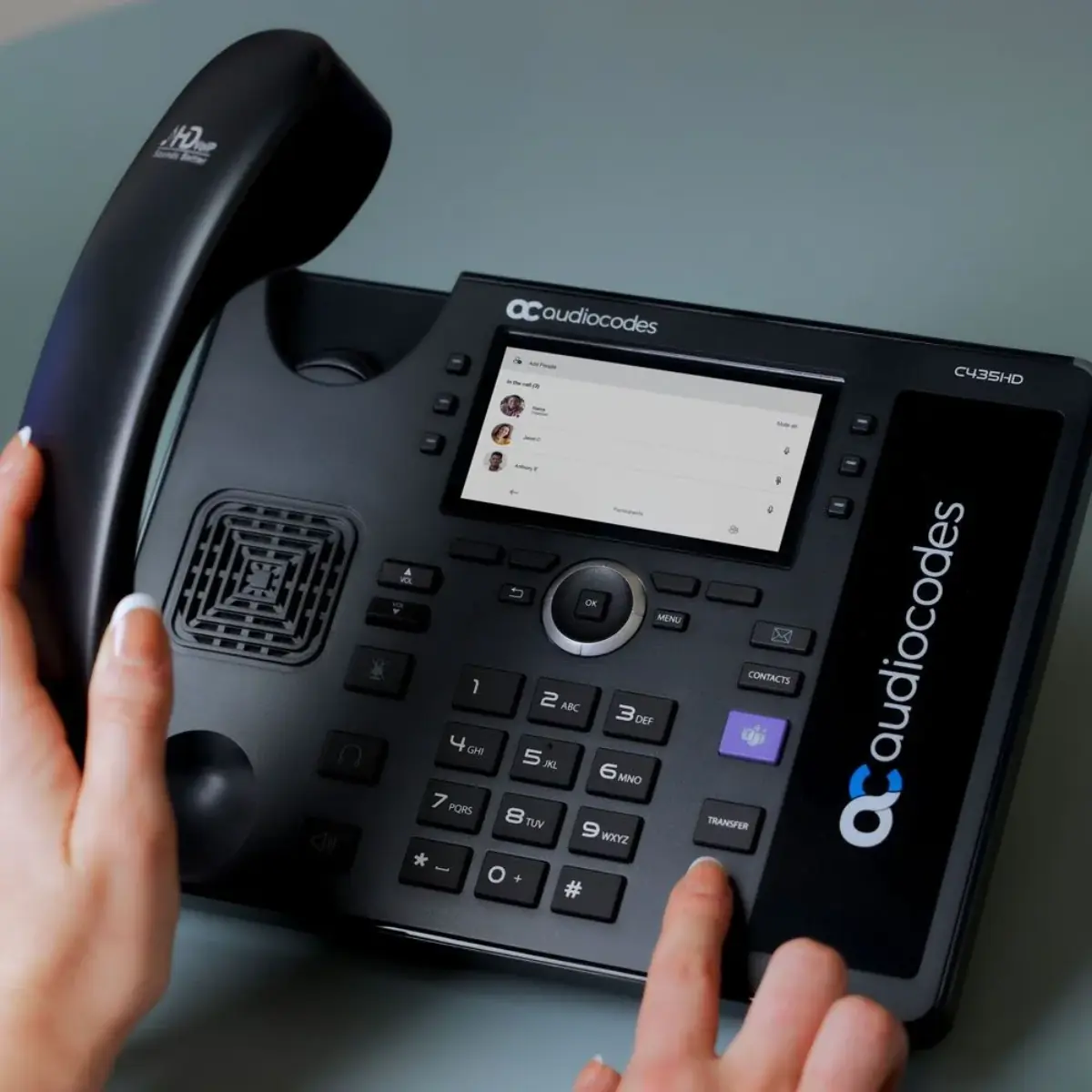 Audiocodes C435HD - téléphone teams pas cher