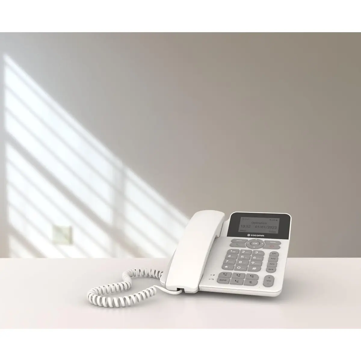 Cocomm F360 téléphone fixe sans fil à carte SIM