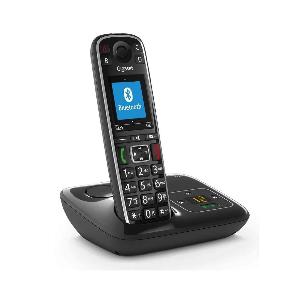 kit téléphone avec répondeur et micro casque bluetooth