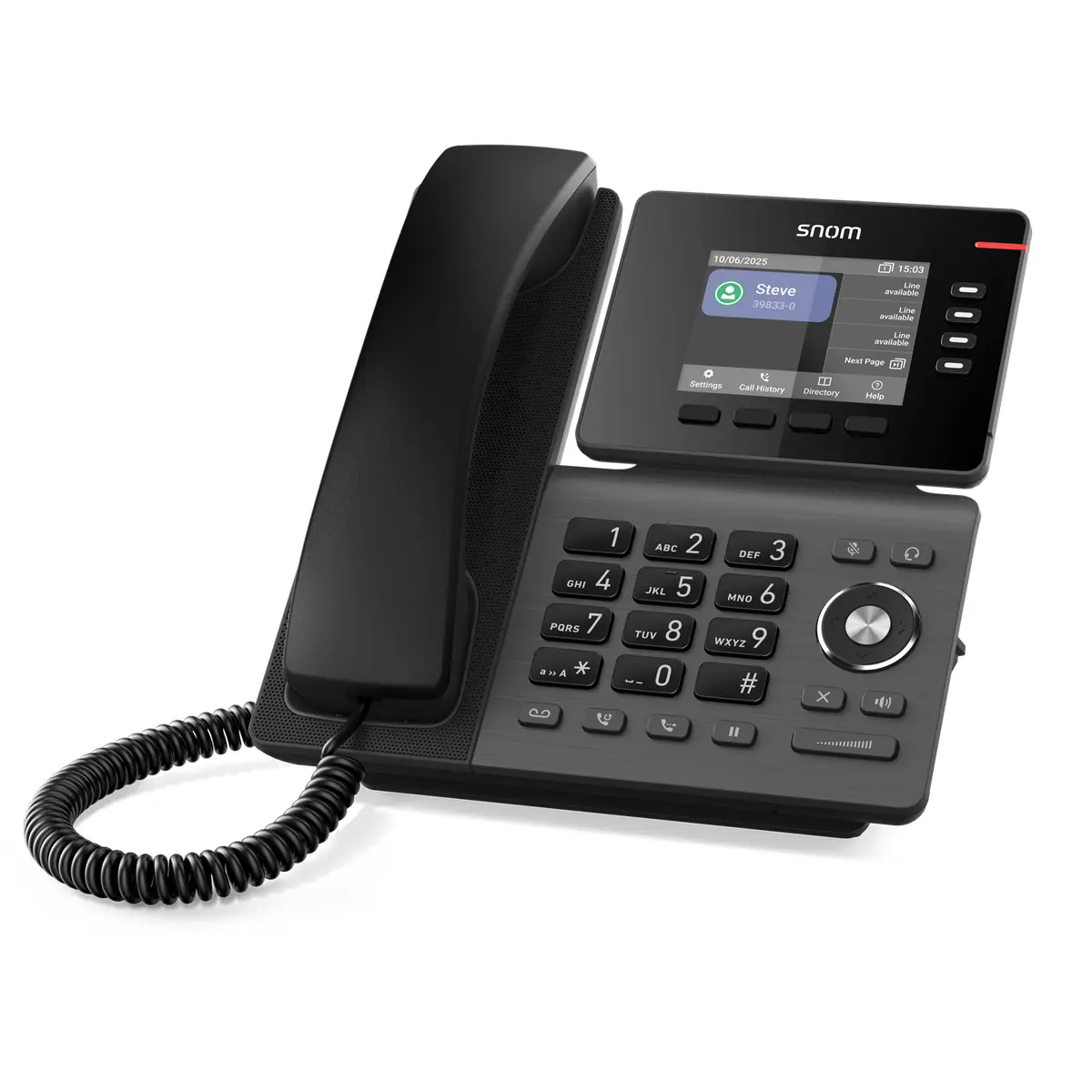 Snom D810W - téléphone ip sip 12 comptes