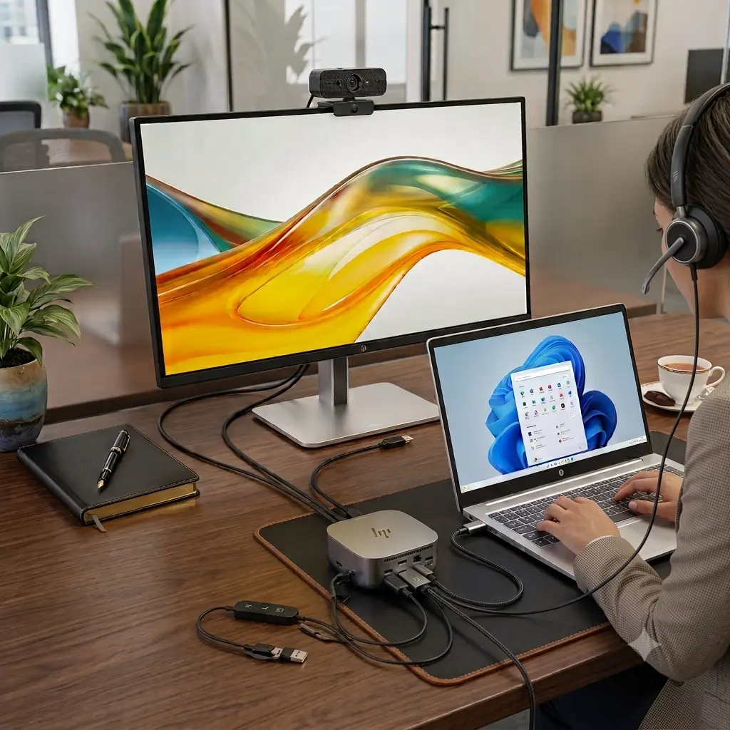 HP Poly Kit Poste de Travail Collaborateur HP Business