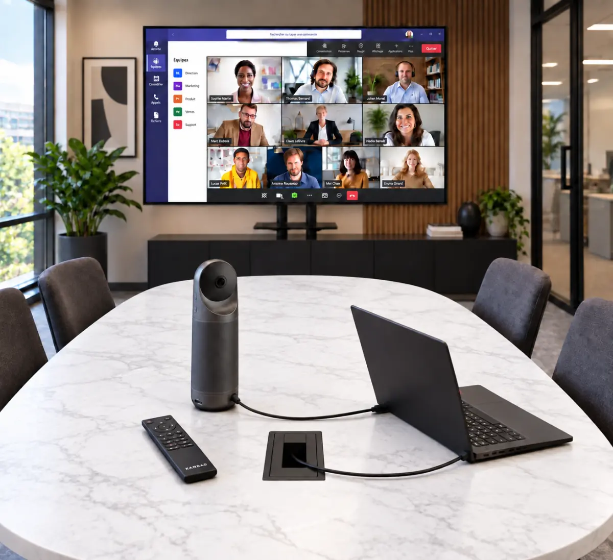 Caméra Kandao Meeting Pro 2 détail 360°