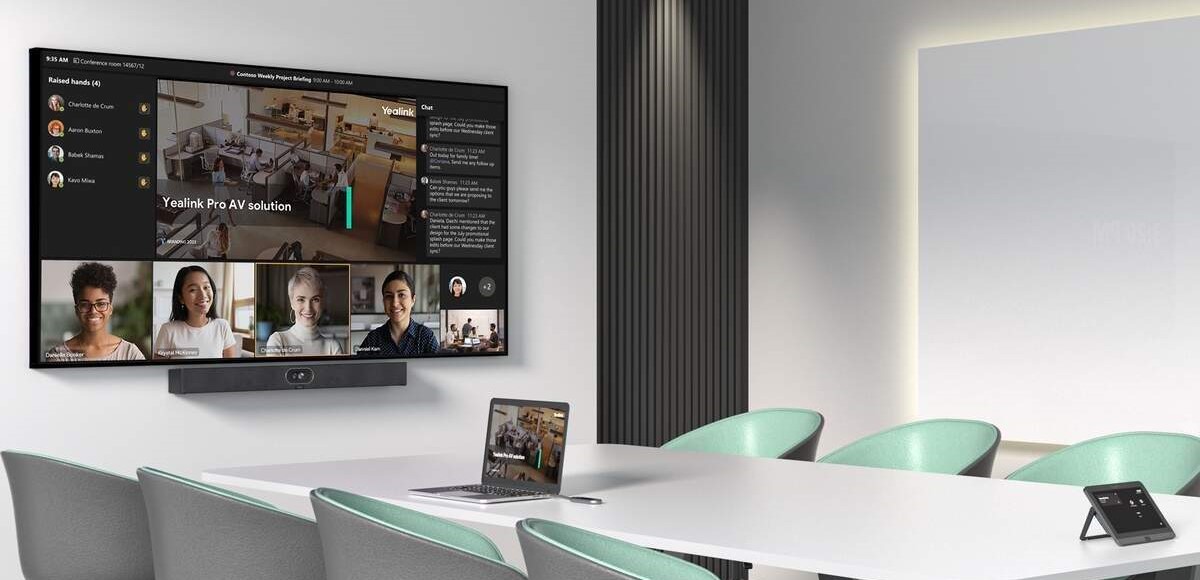 Yealink MeetingBar A20 + CPT18 + WPP30 - Lifestyle