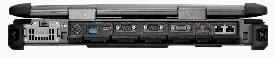 Getac X500 Connectiques