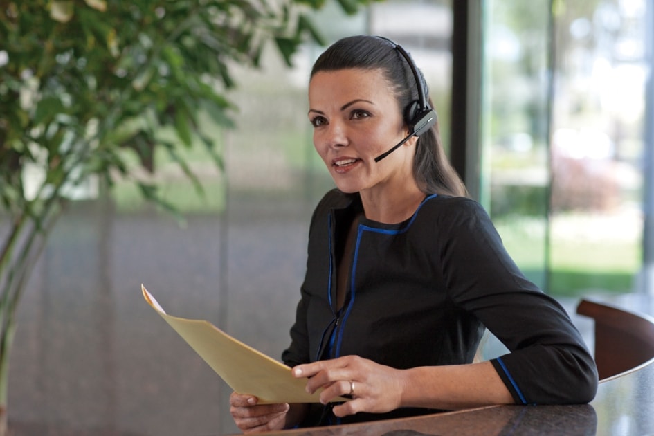 Casque Plantronics CS520 Reconditionné – Sans Fil DECT, Binaural, Compatible Téléphones Avaya