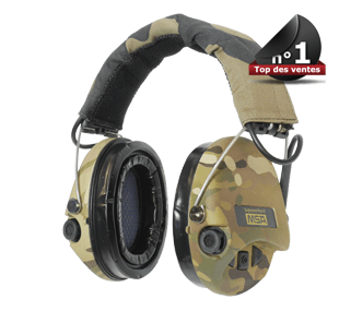 30 NRR Protections auditives protège-Oreilles électroniques Anti-Bruit Pliables idéal pour la Formation de Chasse ou de tir en extérieur Noir Tosuny Protège-Oreilles de tir électroniques 