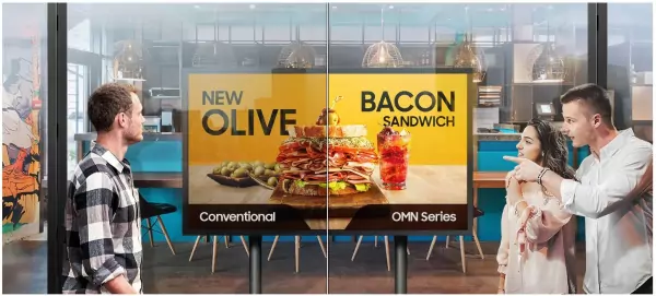 affichage dynamique Samsung OM