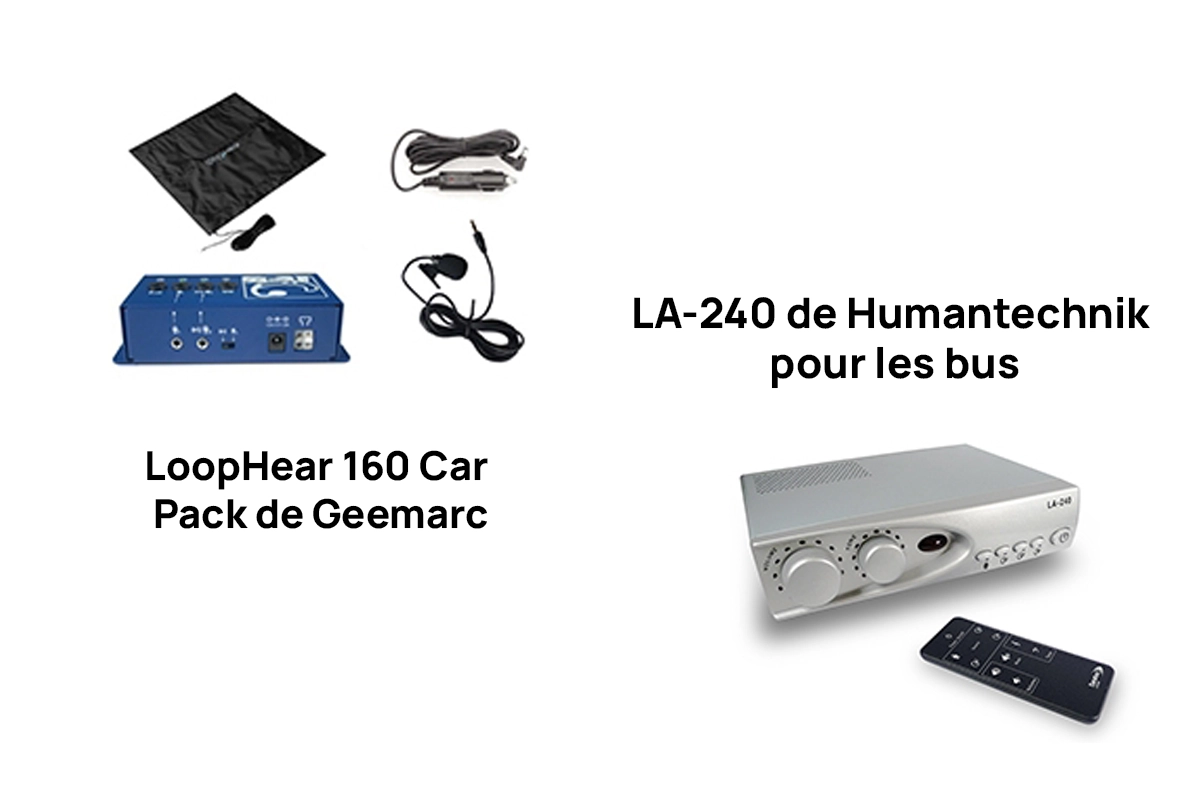 Boucle magnétique pour véhicule